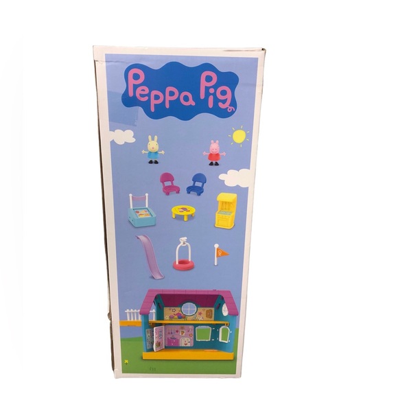 NEW Peppa Pig Peppa’s Club Peppa’s Kids-Only Clubhouse Playset Preschool Toy - Picture 9 of 9